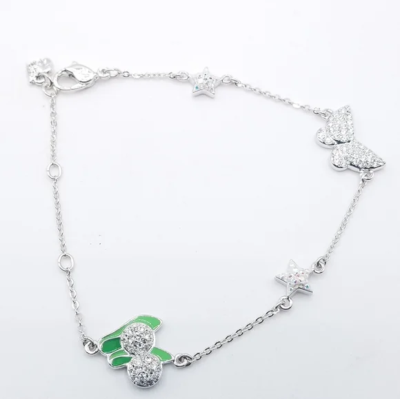 Beads Bracelet Tinkerbell Pandora Bracelet Disney Jewelry Disneys - Main Image